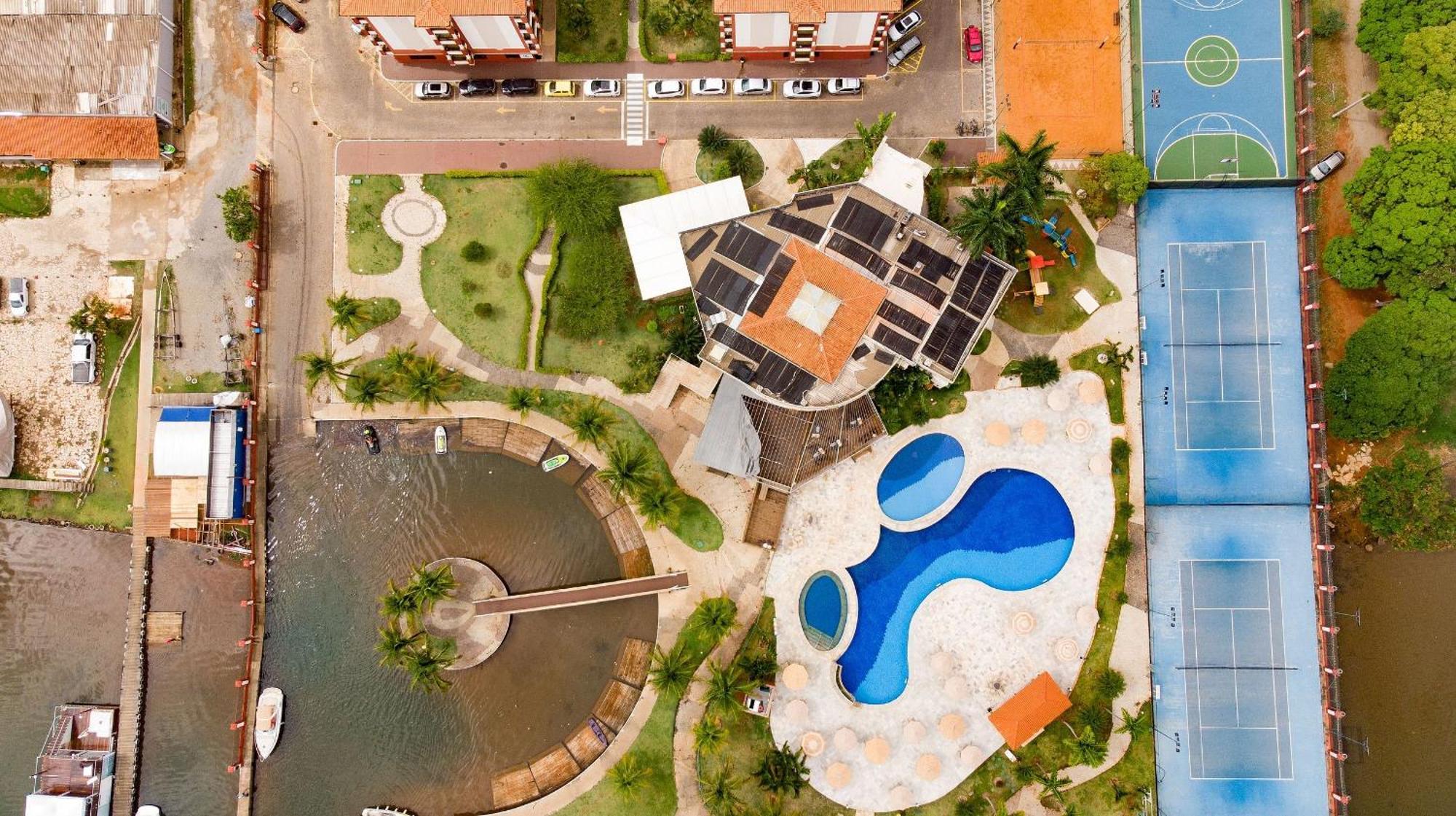Flat Beira Lago No Centro De Bsb 巴西利亚 外观 照片