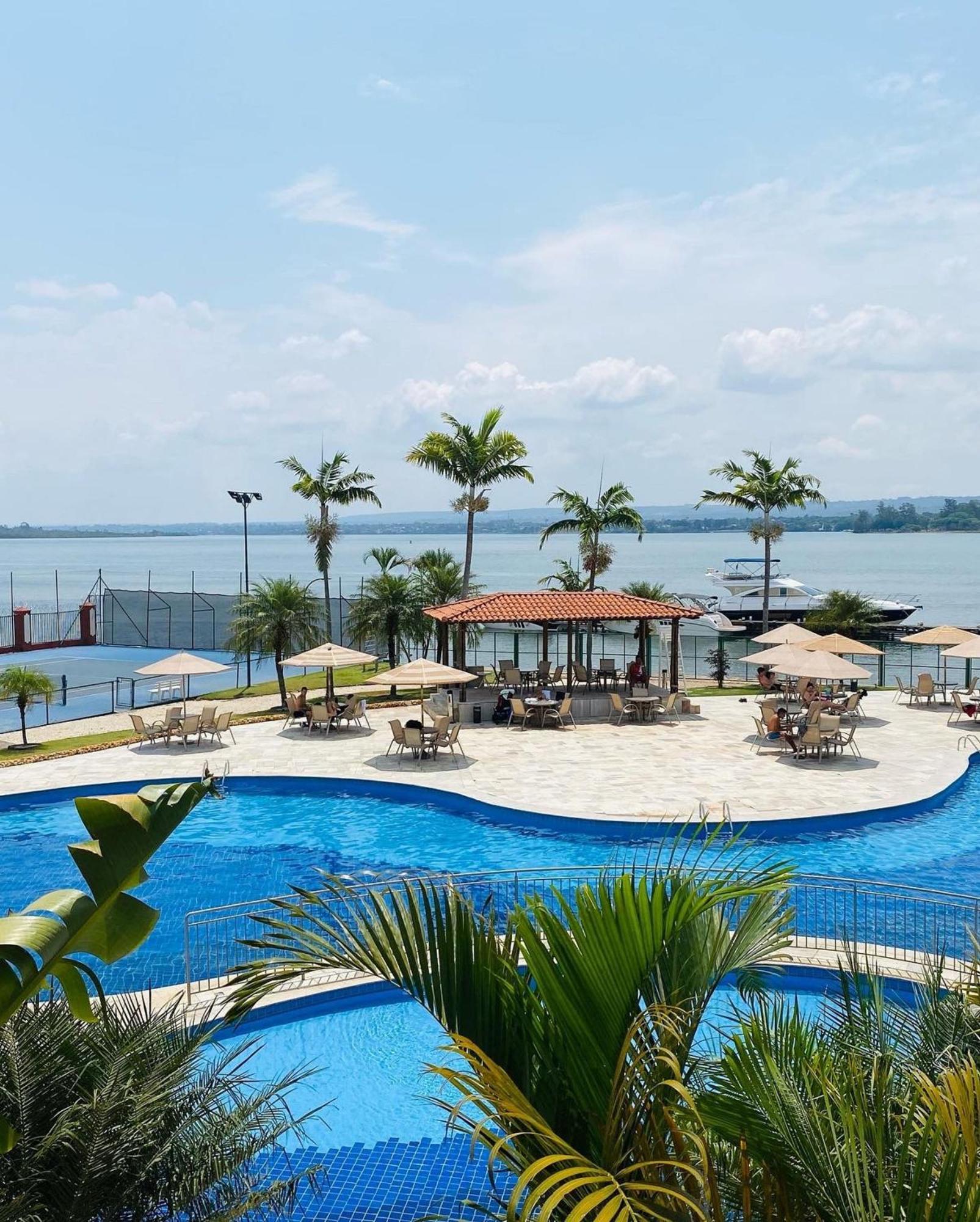 Flat Beira Lago No Centro De Bsb 巴西利亚 外观 照片